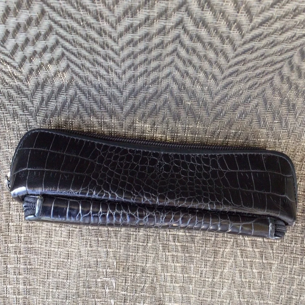 Brighton black leather